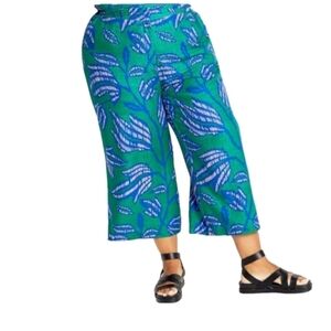 City Chic  Patterned Pants Linen